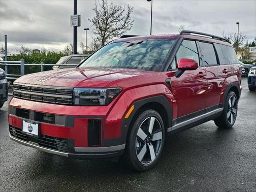 Red 2026 Hyundai SANTA FE HEV Limited
