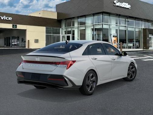 White 2026 Hyundai ELANTRA HEV SEL Sport