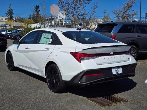White 2026 Hyundai ELANTRA HEV SEL Sport