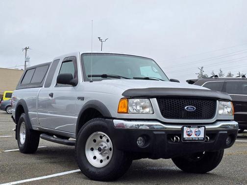 Silver 2003 Ford Ranger XLT