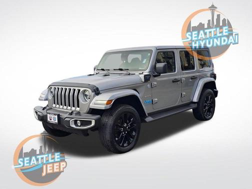 Billet Silver Metallic Clearcoat 2021 Jeep Wrangler Unlimited 4xe Sahara