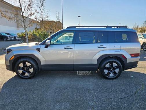 Shimmering Silver 2026 Hyundai SANTA FE HEV SEL