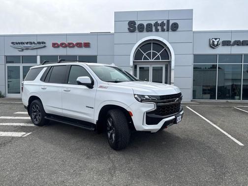 Summit White 2022 Chevrolet Tahoe Z71