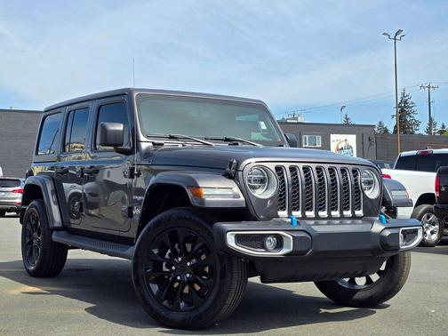 Granite Crystal Clearcoat Metallic 2022 Jeep Wrangler Unlimited 4xe Sahara