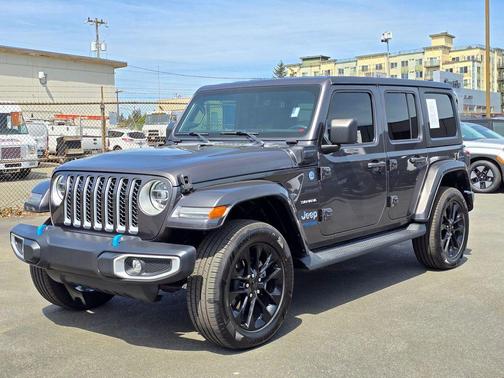 Granite Crystal Clearcoat Metallic 2022 Jeep Wrangler Unlimited 4xe Sahara