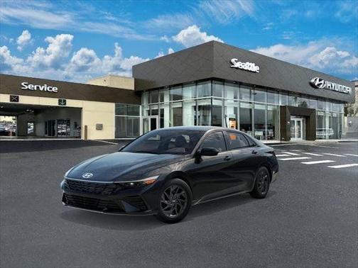 Black 2026 Hyundai ELANTRA HEV Blue