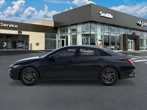 Black 2026 Hyundai ELANTRA HEV Blue