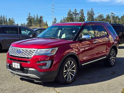 Ruby Red Metallic 2016 Ford Explorer Platinum