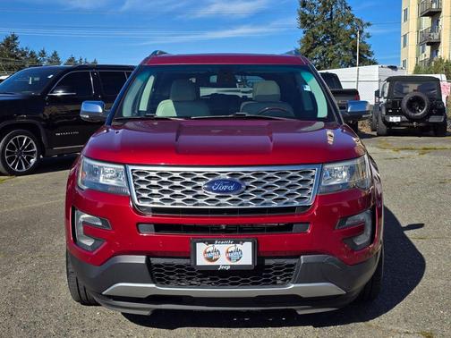 Ruby Red Metallic 2016 Ford Explorer Platinum