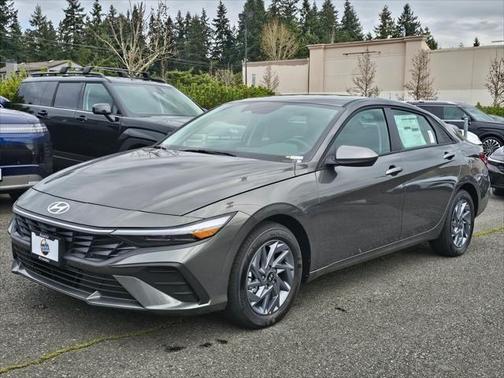 Gray 2026 Hyundai ELANTRA HEV Blue