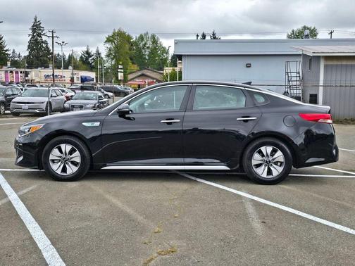 Aurora Black 2017 Kia Optima Hybrid Base