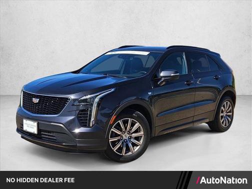 Galactic Gray Metallic 2023 Cadillac XT4 Sport