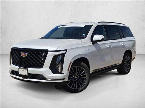 Crystal White Tricoat 2025 Cadillac Escalade Sport Platinum