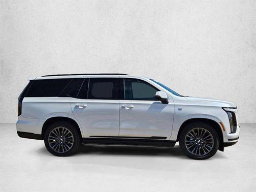 Crystal White Tricoat 2025 Cadillac Escalade Sport Platinum