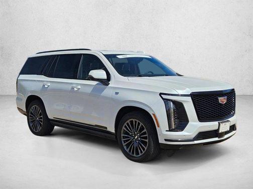 Crystal White Tricoat 2025 Cadillac Escalade Sport Platinum