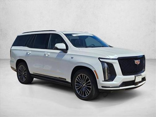 Crystal White Tricoat 2025 Cadillac Escalade Sport Platinum
