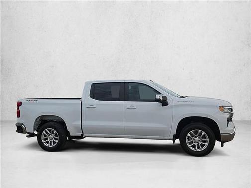 Summit White 2025 Chevrolet Silverado 1500 LT