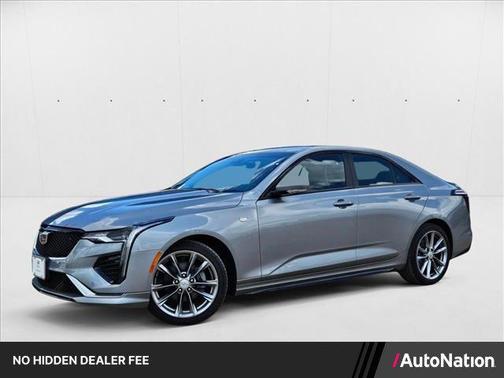 Argent Silver Metallic 2025 Cadillac CT4 Sport RWD