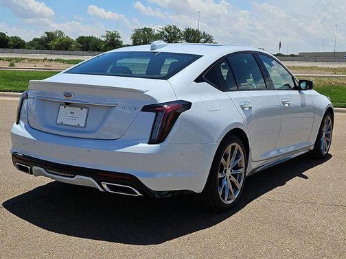 Vibrant White Tricoat 2026 Cadillac CT5 Sport