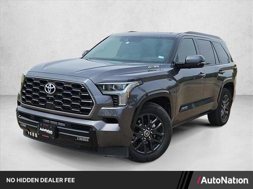 Magnetic Gray Metallic 2023 Toyota Sequoia Platinum