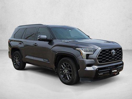 Magnetic Gray Metallic 2023 Toyota Sequoia Platinum