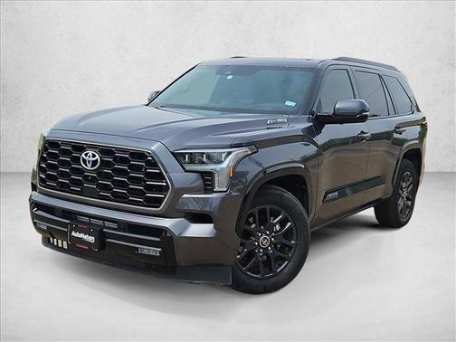 Magnetic Gray Metallic 2023 Toyota Sequoia Platinum