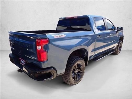 Lakeshore Blue Metallic 2024 Chevrolet Silverado 1500 Custom Trail Boss