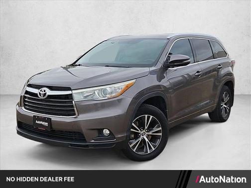 Predawn Gray Mica 2016 Toyota Highlander XLE