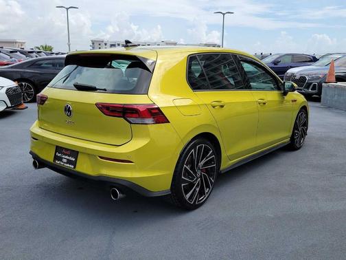 Pomelo Yellow 2022 Volkswagen Golf GTI 2.0T Autobahn