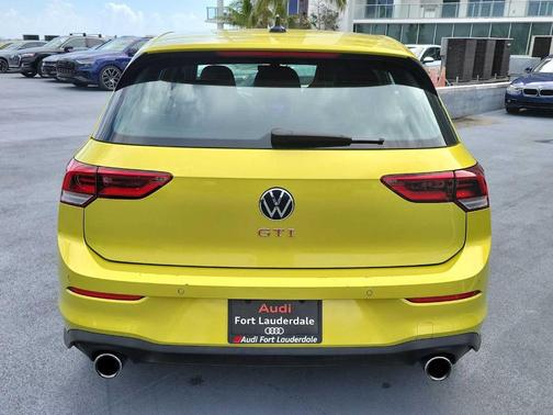 Pomelo Yellow 2022 Volkswagen Golf GTI 2.0T Autobahn