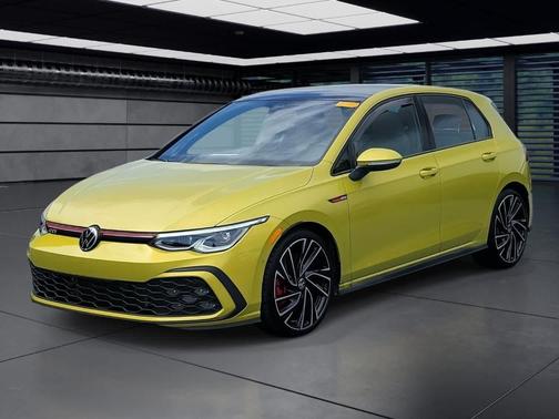 Pomelo Yellow 2022 Volkswagen Golf GTI 2.0T Autobahn