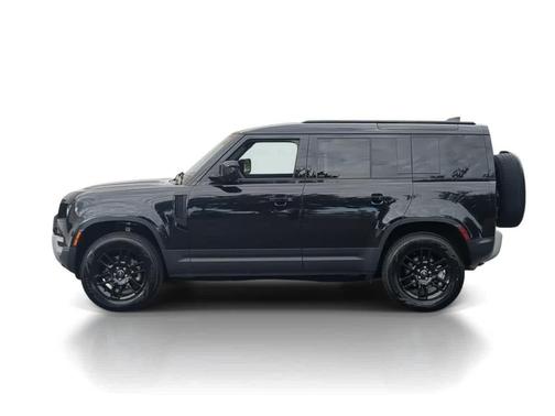 Santorini Black 2025 Land Rover Defender P300