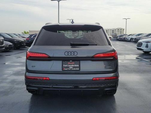 Gray 2026 Audi Q7 55 Premium