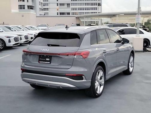 Pebble Gray 2023 Audi Q4 e-tron 50 Premium Plus