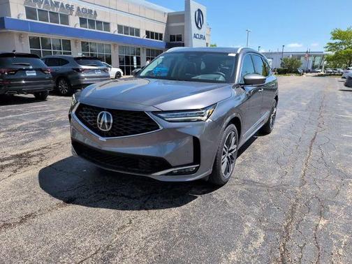 Liquid Carbon Metallic 2026 Acura MDX Advance Package