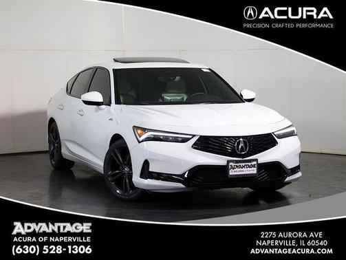 Platinum White Pearl 2023 Acura Integra A-Spec