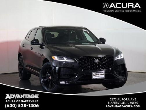 Santorini Black 2022 Jaguar F-PACE S
