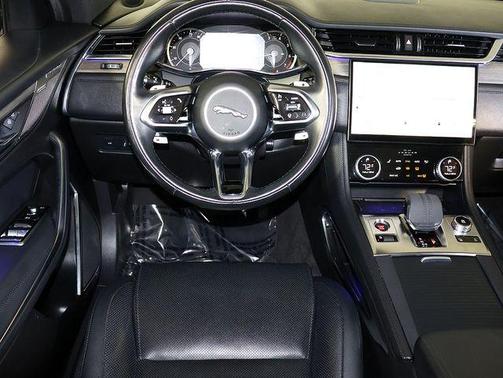 Santorini Black 2022 Jaguar F-PACE S