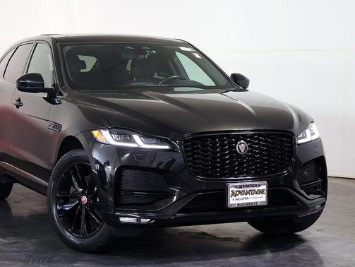 Santorini Black 2022 Jaguar F-PACE S