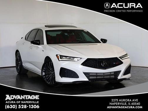 Platinum White Pearl 2021 Acura TLX Type S