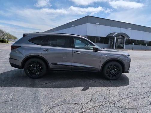 Liquid Carbon Metallic 2026 Acura MDX A-Spec Advance Package