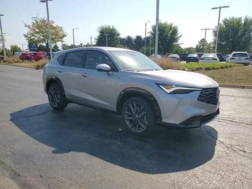 Solar Silver Metallic 2025 Acura ADX A-Spec