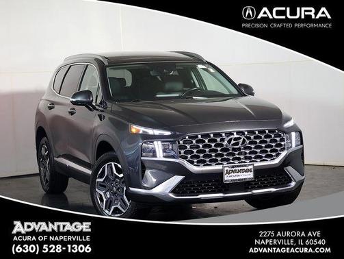 Portofino Gray 2021 Hyundai SANTA FE Limited