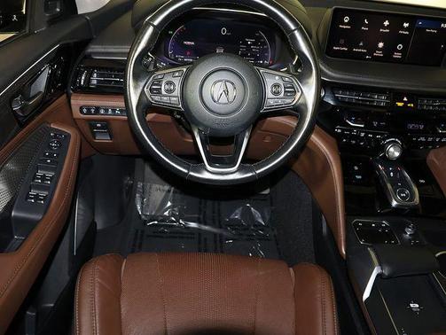Liquid Carbon Metallic 2022 Acura MDX Advance