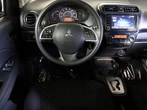Jet Black Metallic 2024 Mitsubishi Mirage ES