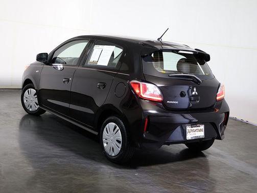 Jet Black Metallic 2024 Mitsubishi Mirage ES