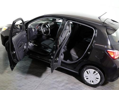 Jet Black Metallic 2024 Mitsubishi Mirage ES