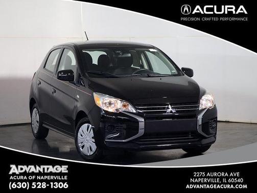 Jet Black Metallic 2024 Mitsubishi Mirage ES