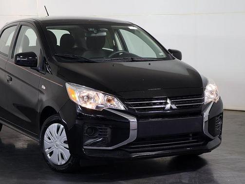 Jet Black Metallic 2024 Mitsubishi Mirage ES