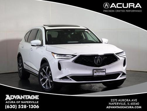 Platinum White Pearl 2024 Acura MDX Technology